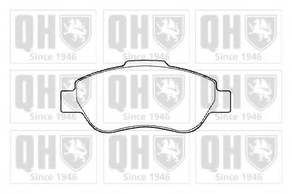 Тормозные колодки QUINTON HAZELL BP1475