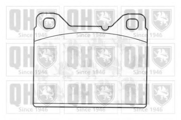 Тормозные колодки QUINTON HAZELL BP149