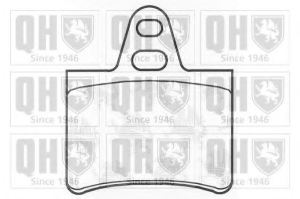 Тормозные колодки QUINTON HAZELL BP151