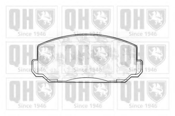 Тормозные колодки QUINTON HAZELL BP156