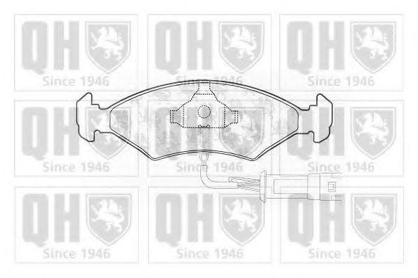 Тормозные колодки QUINTON HAZELL BP160