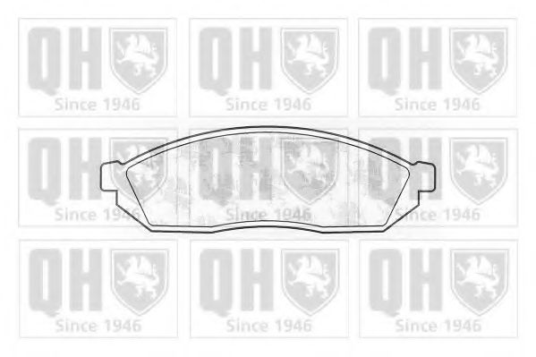 Тормозные колодки QUINTON HAZELL BP191
