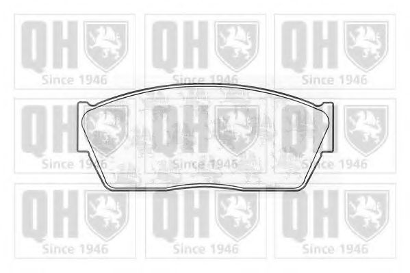 Тормозные колодки QUINTON HAZELL BP192