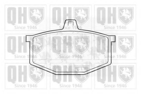 Тормозные колодки QUINTON HAZELL BP199