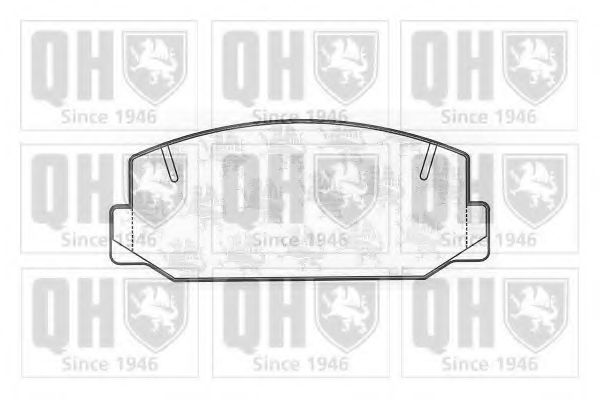 Тормозные колодки QUINTON HAZELL BP211