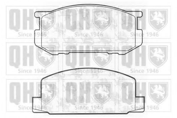 Тормозные колодки QUINTON HAZELL BP212