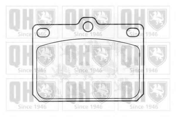 Тормозные колодки QUINTON HAZELL BP213