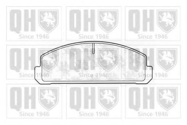 Тормозные колодки QUINTON HAZELL BP223