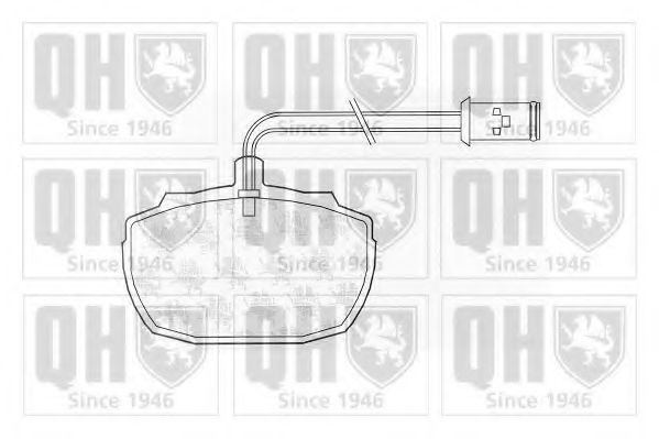 Тормозные колодки QUINTON HAZELL BP226