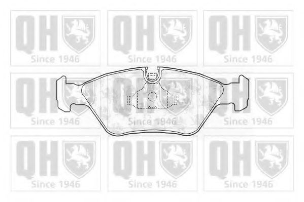 Тормозные колодки QUINTON HAZELL BP243