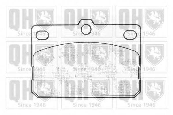 Тормозные колодки QUINTON HAZELL BP259