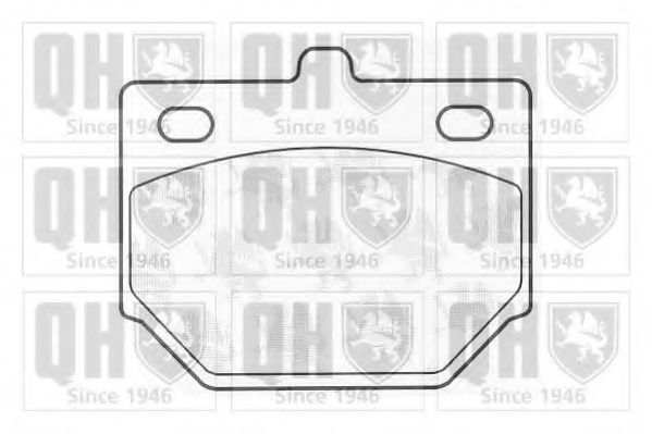 Тормозные колодки QUINTON HAZELL BP267