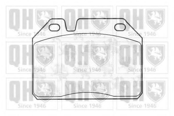 Тормозные колодки QUINTON HAZELL BP273