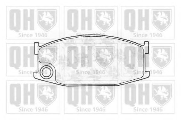 Тормозные колодки QUINTON HAZELL BP285