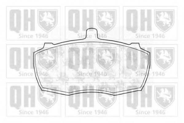 Тормозные колодки QUINTON HAZELL BP294