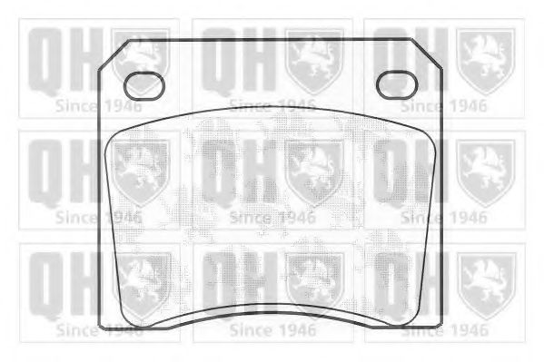Тормозные колодки QUINTON HAZELL BP297