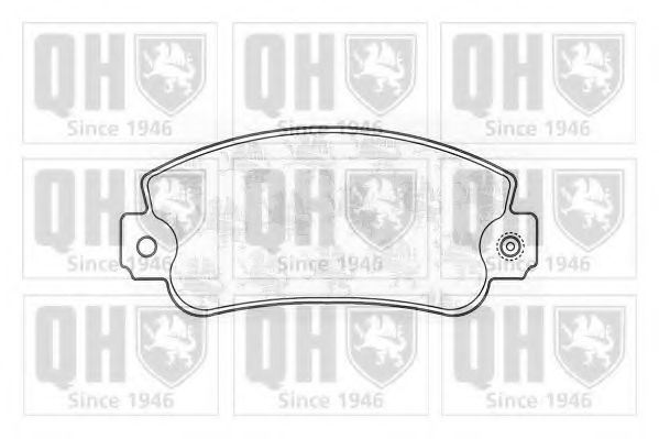 Тормозные колодки QUINTON HAZELL BP344