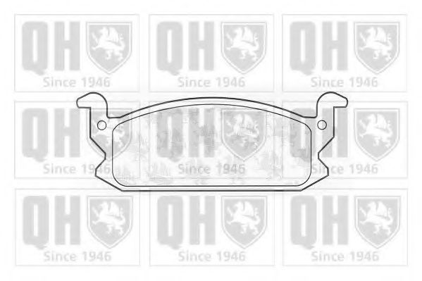 Тормозные колодки QUINTON HAZELL BP367