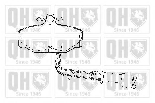 Тормозные колодки QUINTON HAZELL BP368