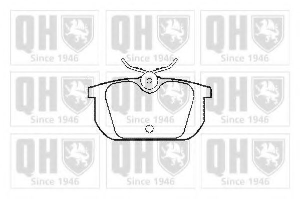 Тормозные колодки QUINTON HAZELL BP369
