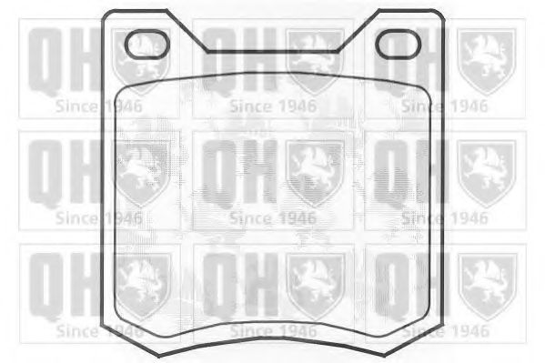 Тормозные колодки QUINTON HAZELL BP391