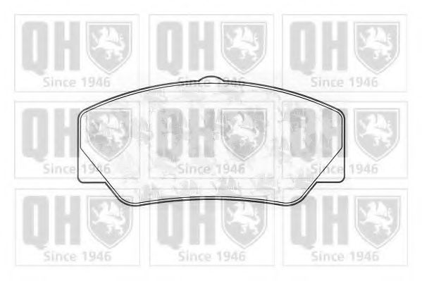Тормозные колодки QUINTON HAZELL BP406