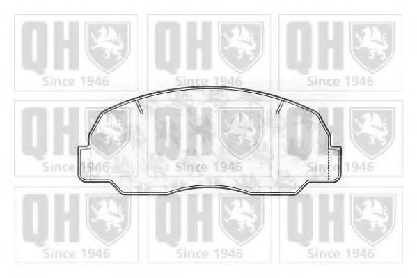 Тормозные колодки QUINTON HAZELL BP424