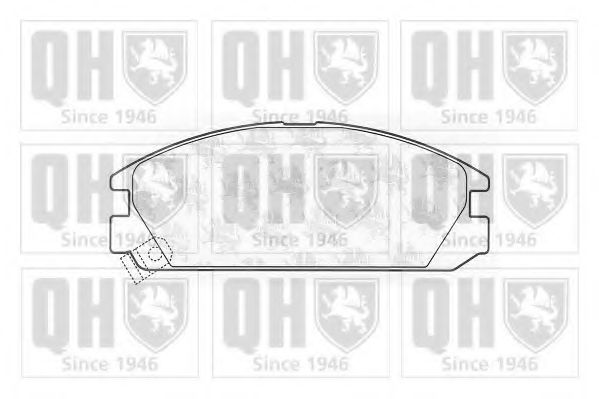 Тормозные колодки QUINTON HAZELL BP425
