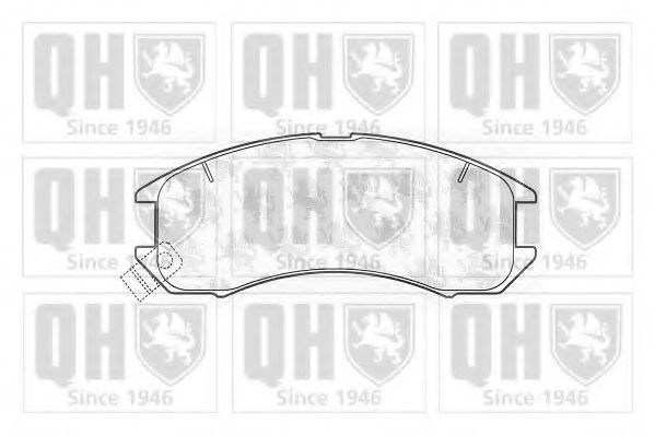 Тормозные колодки QUINTON HAZELL BP427