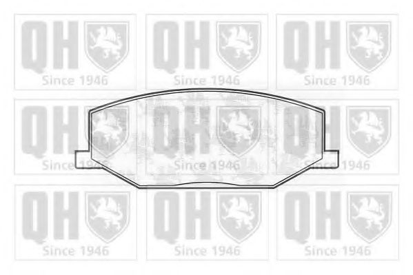 Тормозные колодки QUINTON HAZELL BP441