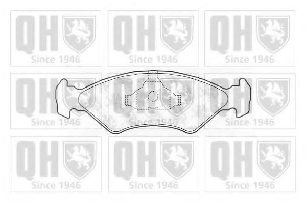 Тормозные колодки QUINTON HAZELL BP445