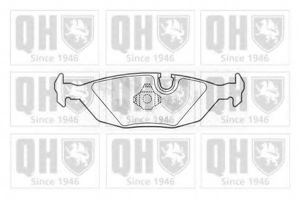 Тормозные колодки QUINTON HAZELL BP462