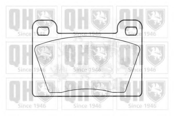 Тормозные колодки QUINTON HAZELL BP506