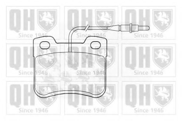 Тормозные колодки QUINTON HAZELL BP522