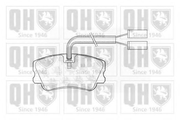 Тормозные колодки QUINTON HAZELL BP528