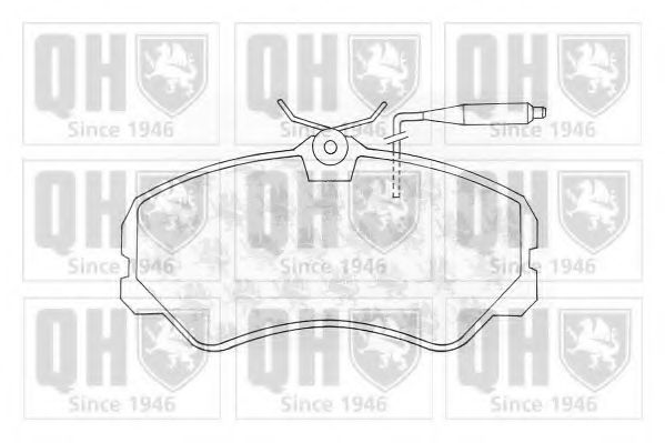 Тормозные колодки QUINTON HAZELL BP540