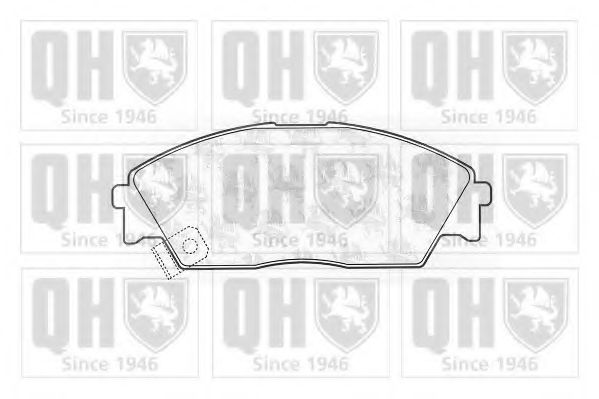 Тормозные колодки QUINTON HAZELL BP550
