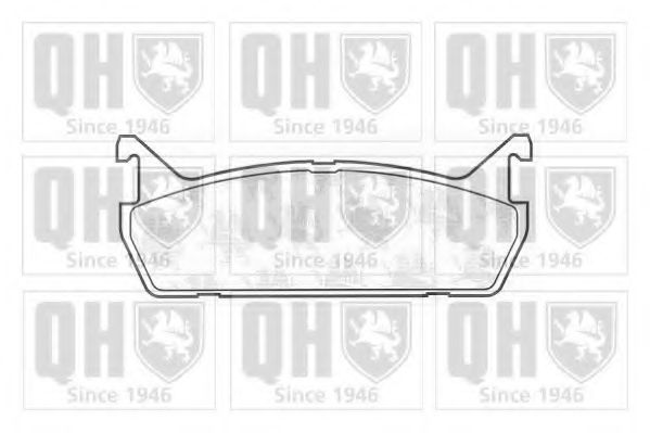 Тормозные колодки QUINTON HAZELL BP565
