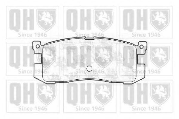 Тормозные колодки QUINTON HAZELL BP566
