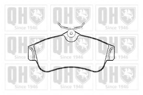 Тормозные колодки QUINTON HAZELL BP578