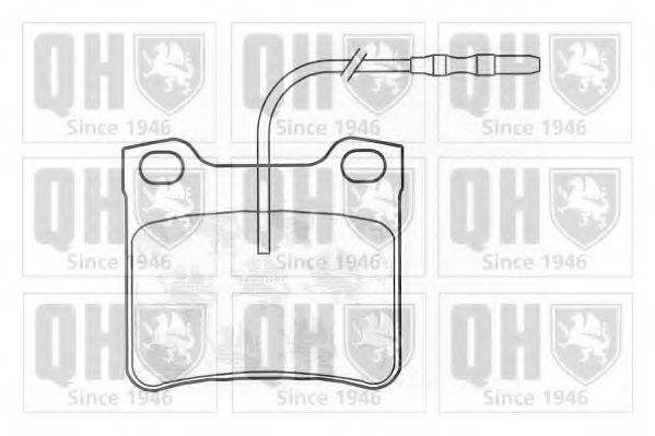 Тормозные колодки QUINTON HAZELL BP581