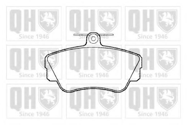Тормозные колодки QUINTON HAZELL BP592