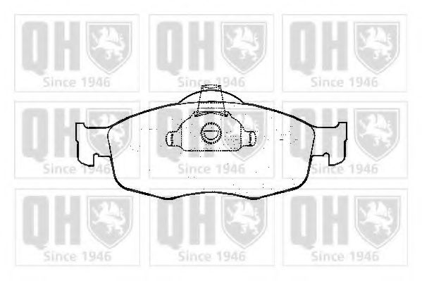 Тормозные колодки QUINTON HAZELL BP600