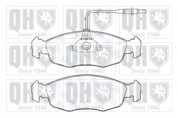 Тормозные колодки QUINTON HAZELL BP604