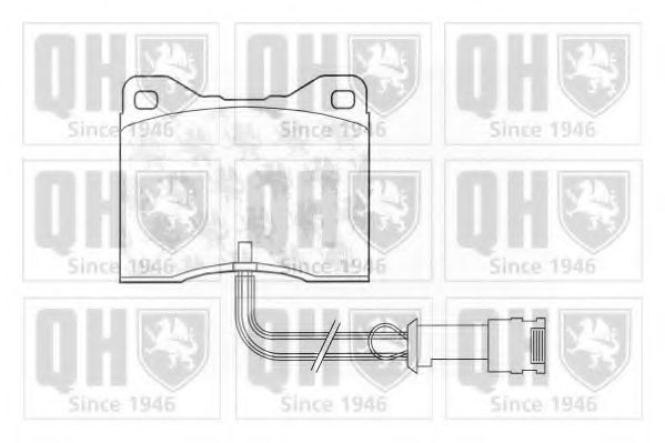 Тормозные колодки QUINTON HAZELL BP652