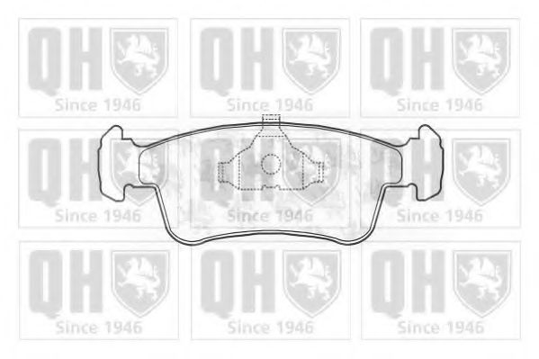 Тормозные колодки QUINTON HAZELL BP662