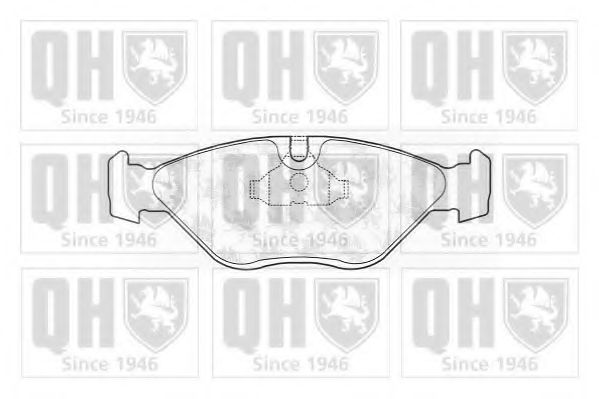 Тормозные колодки QUINTON HAZELL BP683