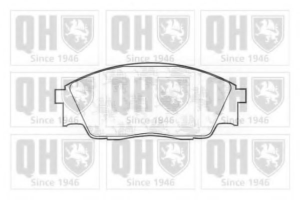 Тормозные колодки QUINTON HAZELL BP684