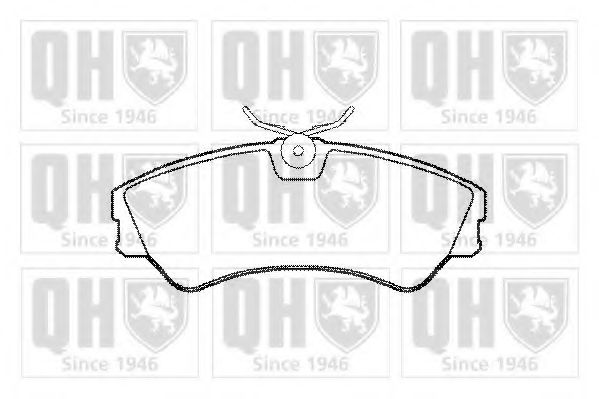 Тормозные колодки QUINTON HAZELL BP701