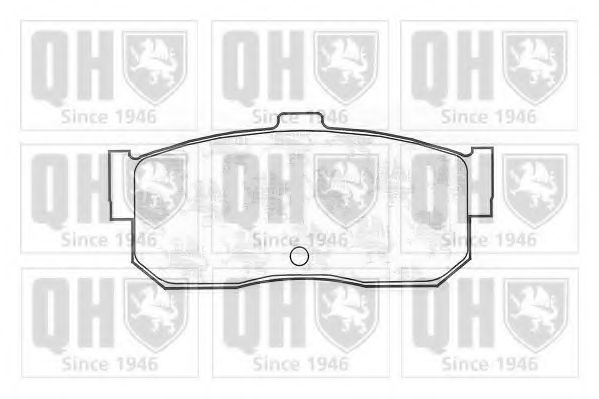 Тормозные колодки QUINTON HAZELL BP714